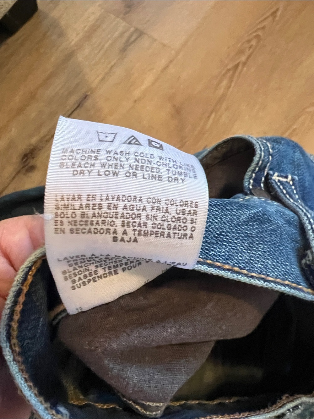 Wrangler Retro Relaxed Boot Men’s 36x36 Blue Jeans - Picture 9 of 11